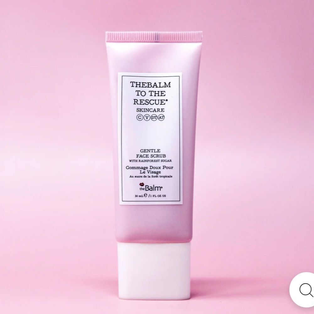 New NIB theBalm Rainforest Sugar Gentle Face Scrub To The Rescue Skincare